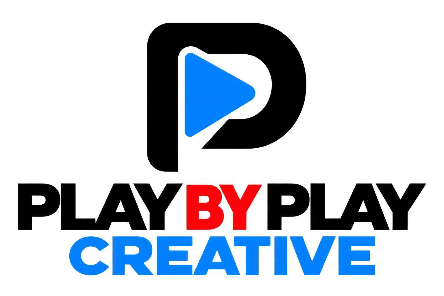 Logo original Play by Play Creative